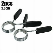 COCEQUC 1Pair 25mm Barbell Dumbbell Spring Collar Clips Weight Fitness Accession Hot чя X7I0