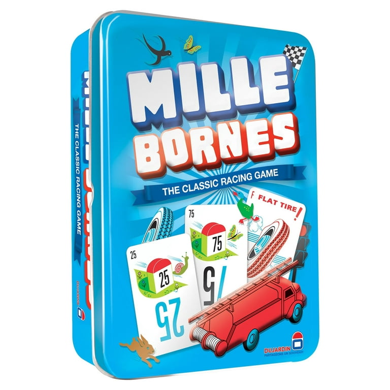 Mille Bornes Strategy Card Game for Ages 7 and up, from Asmodee