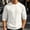 White, variant on Men's Diamond Quilted Texture Crew Neck Sweatshirt, Loose Fit Raglan Long Sleeve Casual Pullover Top for Fall Winter Street Commute Wear Beige