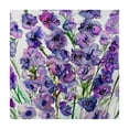 thumbnail image 4 of WYYP Flowers Square Tablecloth with Elastic Edge 100% Polyester Fiber 52*52, 4 of 8