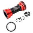 thumbnail image 3 of Accesorio de repuesto para cojinete de pedalier de bicicleta de 22 mm y 24 mm con ajuste a presión, reparación integrada para bicicletas de montaña y Rojo, 3 of 8