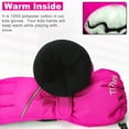 thumbnail image 7 of ThxToms Kids Warm Gloves Winter Waterproof Snow Gloves for Outdoor Sports, Toddler Bulky Ski Gloves for Boys Girls,Rose Red,M, 7 of 7