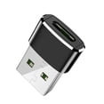 thumbnail image 3 of Black USB 3.0 Male to USB Type-C Female Adapter - High-Speed Data Transfer Connector for Power Banks, Data Cable Conversion and Device Syncing, 3 of 6