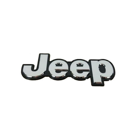 New Jeep Renegade Factory New Mopar Part #68247414-AA Jeep Renegade Rear Liftgate Nameplate for Jeep Renegade 2015-2018 ()