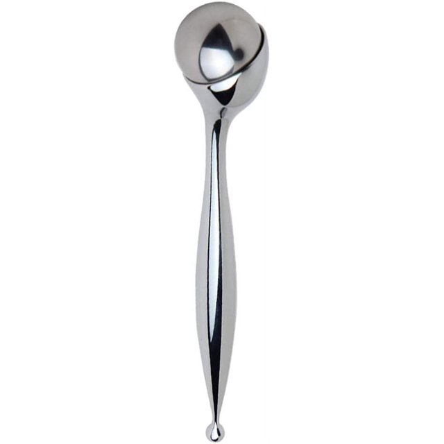 Rollo de Metal para ojos, aplicador de crema para ojos, masajeador, rollo facial, Reduce la hinchazón, Reduce las arrugas, 1 ud.