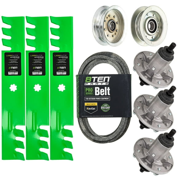 8TEN Blade Spindle Belt Idler Kit for John Deere 48 inch X165 E170 MK1005265