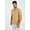Camel, variant on Fine Knit Polo Shirt With Zipper