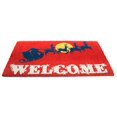 thumbnail image 2 of Imports Decor 553PVCF Santas Tapis de Porte de Traîneau, 2 of 4