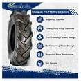 thumbnail image 5 of 2Pcs 4.80/4.00-8 Tires 4.80x4.00-8 8" Lawn Garden Tires 4.80x4.00x8 4.80-4.00-8 Turf Lawnmower Tractor Golf Cart Tubeless Tire, 5 of 7
