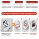 thumbnail image 5 of Touch Screen Earbuds,Over The Ear Earbuds,Intelligent Touch Screen Open Bluetooth Earphones,Q16Pro Wireless Open Ear Earbuds Bluetooth 5.4,Touch Screen Display,Noise Reduction for Workout (Black), 5 of 9
