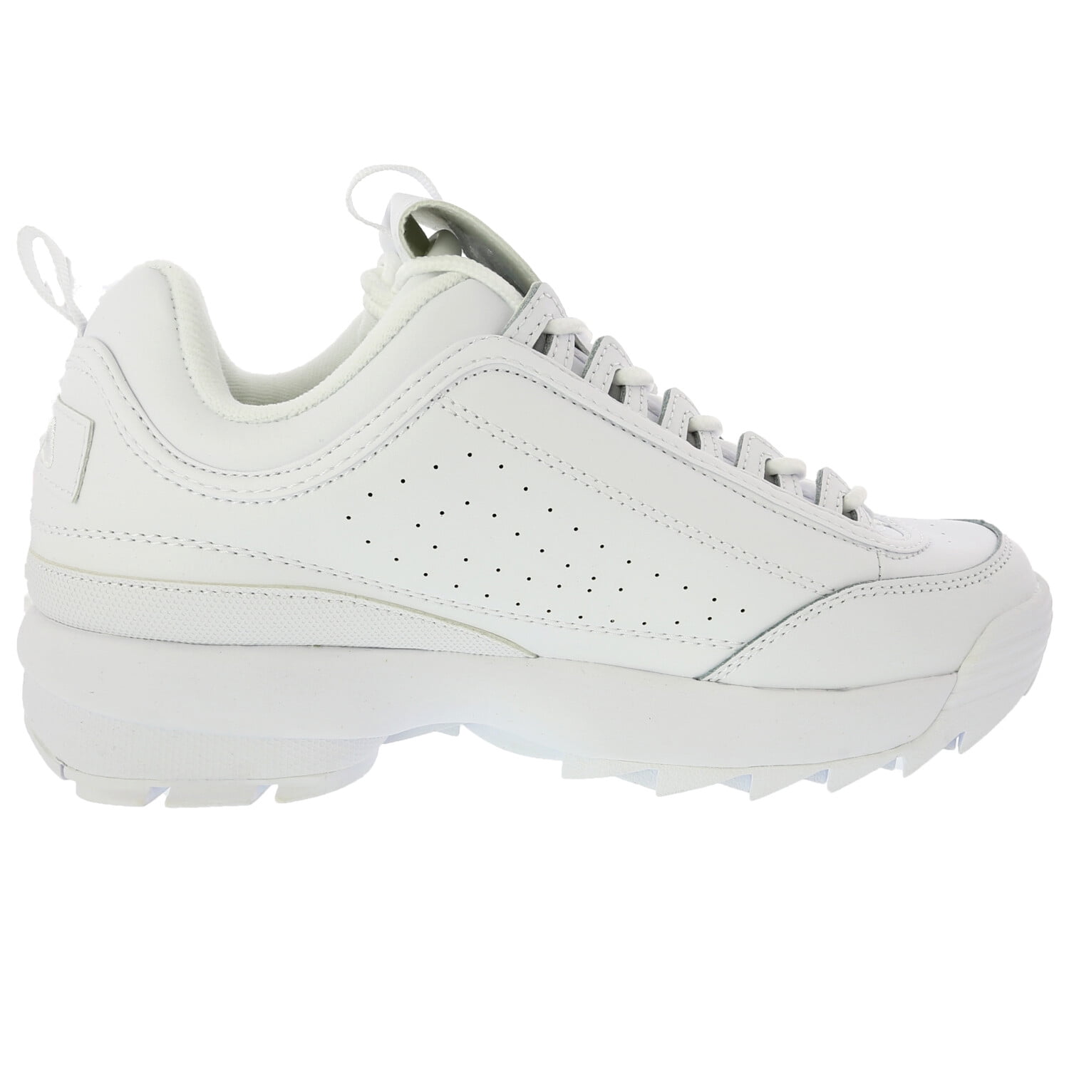 Fila disruptor white patent discount