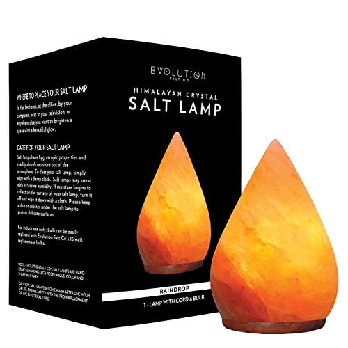 Evolution Salt Raindrop Crystal Himalayan Salt Lamp 45 lbs