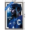 thumbnail image 2 of NHL Toronto Maple Leafs - Auston Matthews 24 Wall Poster, 14.725" x 22.375" Framed, 2 of 5
