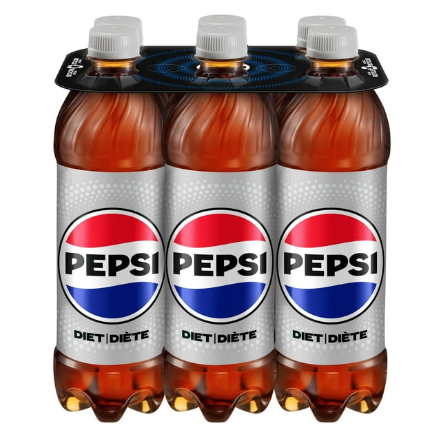 Pepsi Diète Cola 6 x 710mL, Bouteilles