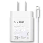 Fast Adaptive Wall Adapter Charger for Samsung Galaxy A12 - EP-TA800XWEGUS Adapter - With 4FT (1M) UrbanX Usb Charging And Data Transfer Cable