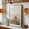 thumbnail image 6 of Lifeguard, HB - Huntington Beach California Photography Black Framed Wall Art Print 20 x 30 inches, 6 of 12