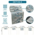 thumbnail image 7 of Table Runner Dresser Scarves 60 Inch Long, Spring Garden Blue Flower with Butterfly Linen Dining Table Runners Watercolor Floral and Marble Stone Tabletop Scarf for Wedding Holiday Party Kitchen, 7 of 7