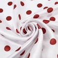 thumbnail image 4 of MEICHEN Womens Polka Dots Print Satin Head Scarf Fashion Lightweight Turbans Casual Soft Hijabs, 4 of 6
