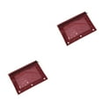 thumbnail image 3 of VONKY Pochette de Rangement pour Documents Sécurisée et Organisée, Durable, Rouge Vin, 2 Pcs, 3 of 6
