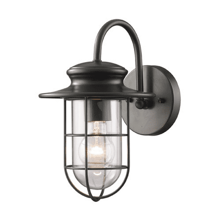 

Wall Sconces 1 Light With Matte Black Finish Medium Base 12 inch 100 Watts - World of Lamp