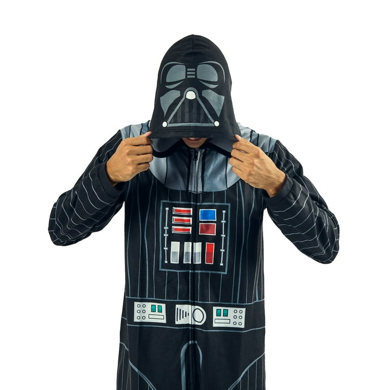 Star Wars Darth Vader Men's Union Suit With Hood-XXL