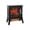 Antique Black, variant on 18 inch Freestanding Electric Fireplace Stove heater with 3D Flame effect,Classic Blue
