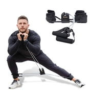 Total Body Band, 15 lbs, Medium, Silver, Full Body Workout Band, Strength & Core Training