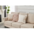 thumbnail image 4 of Agnes Luxury Chinchilla Faux Fur Gilded Pillow (22 In. x 22 In.), 4 of 5