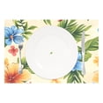 thumbnail image 2 of Ryvnso Placemats Set of 4 Elegant Tropical Flower-t8 Dining Mats Heat-Resistant Non-Slip Washable Table Mat, 2 of 8