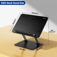 thumbnail image 3 of Soporte para libros BESIGN BS01 ajustable para lectura, tablet y laptop, 3 of 8