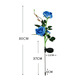 thumbnail image 2 of 2PCS Solar Rose Lantern - Sweetheart Blue Rose [Bolsa] Adepaton CPB-US-DYP762-4, 2 of 5