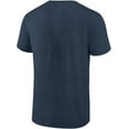 thumbnail image 2 of Icon Sports Men’s Soccer T-Shirt – Official Adult Cotton Short Sleeve Football Club Casual Graphic Tee (Heather Navy), 2 of 5