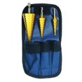 thumbnail image 1 of Pagoda Drill 4-12 4-20 4-32 Hexagonal Handle Straight Slot Three-Piece Set Hole Reamer Step Drill Step Drill, 1 of 5