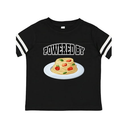 

Inktastic Powered by Spaghetti Gift Toddler Boy or Toddler Girl T-Shirt