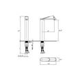 thumbnail image 3 of Pro Tall single handle bathroom sink faucet. Vessel sink faucet. Tall Basin Tap, 3 of 7