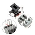 thumbnail image 4 of 20 Sets EE10 4+4pin Transformer Bobbin Core PC40 40 Ferrite Halves+20 Bobbin, 4 of 5