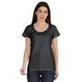 thumbnail image 1 of Inkmeso T-Shirt Basique Col Rond Manches Courtes en Coton Uni pour Femmes, 1 of 8