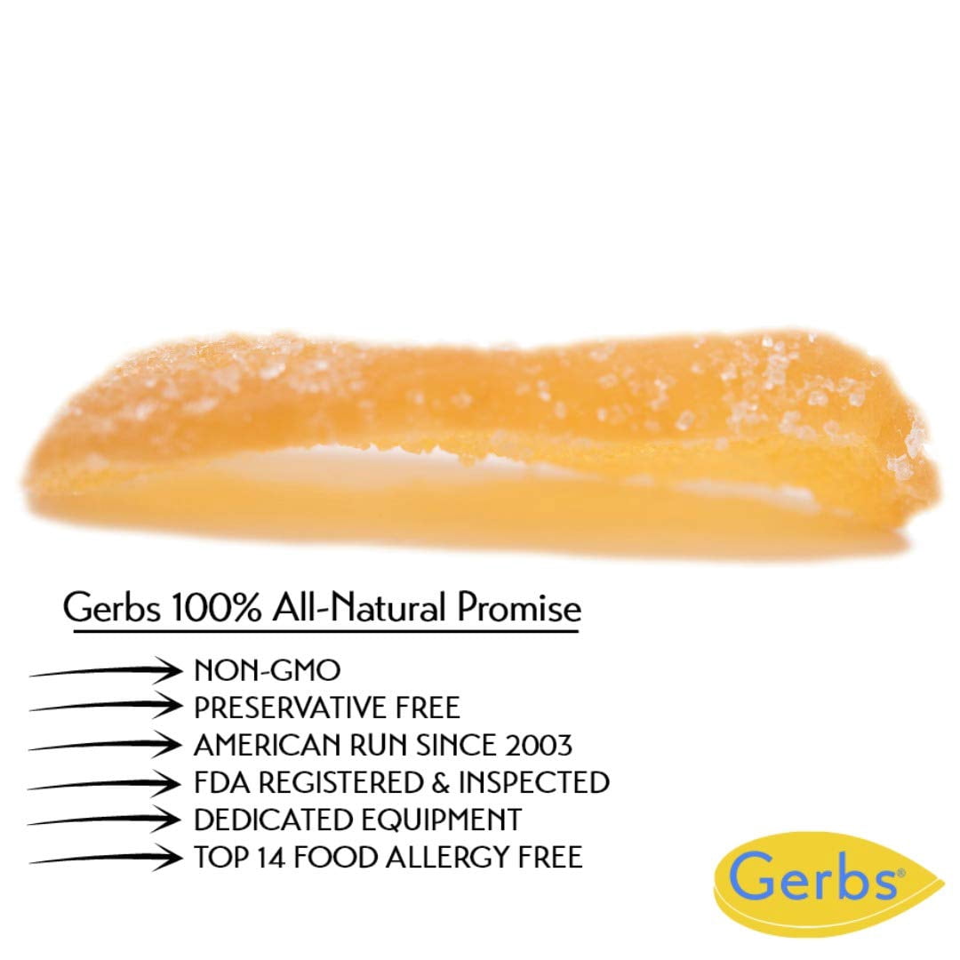 Dried Granulated Ginger by Gerbs - 2 LBS - Unsulfured - Top 14 Food Allergen Free & NON GMO