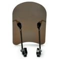 thumbnail image 4 of Krator 13-1/2" Smoke Tinted Windscreen Windshield Compatible with Kawasaki 2000 Vulcan (2004-2009) Fits 7/8" or 1" Handlebars, 4 of 6