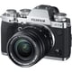 thumbnail image 3 of FUJIFILM X-T3 Mirrorless Camera with 18-55mm Lens (Silver) (16589199) with 64GB Extreme Pro SD Card + Soft Case + Compatible Battery + Tripod + Remote + Cleaning Kit + More FUJIFILM 16589199_AG1_G1, 3 of 6