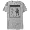 thumbnail image 1 of Star Wars Draw Chewy Gray T-Shirt-XXX-Large, 1 of 4
