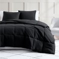 thumbnail image 3 of Casa Platino Queen Comforter Set - Duvet Insert Queen Size- Pre-Washed Ultra Soft & Breathable Cozy 100% Brushed Microfiber Queen Bed Comforter Set- Fade Resistant Comforter Queen Size Set- Black, 3 of 9