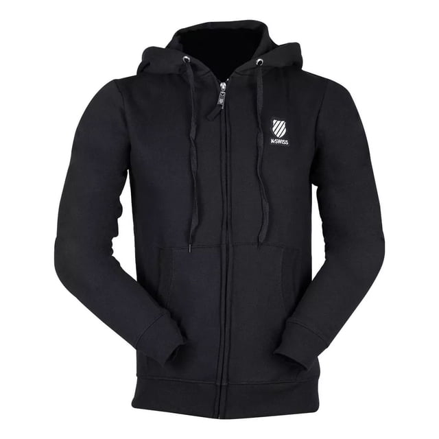 Sudadera Negra Para Caballero Hombre Modswth Negro Lisa
