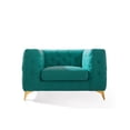 thumbnail image 2 of Chic Home Carlyle Accent Club Chair Linen Textured Upholstery Plush Tufted, 2 of 7
