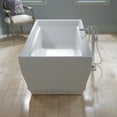 thumbnail image 2 of ACRYLIC FREESTANDING AIMES COTTON POLISHED CHROME, 2 of 2
