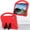 Red, variant on Lightweight Case for onn 11" Core Tablet (2026 Model) Portable EVA Kids Shockproof Cover With Stand