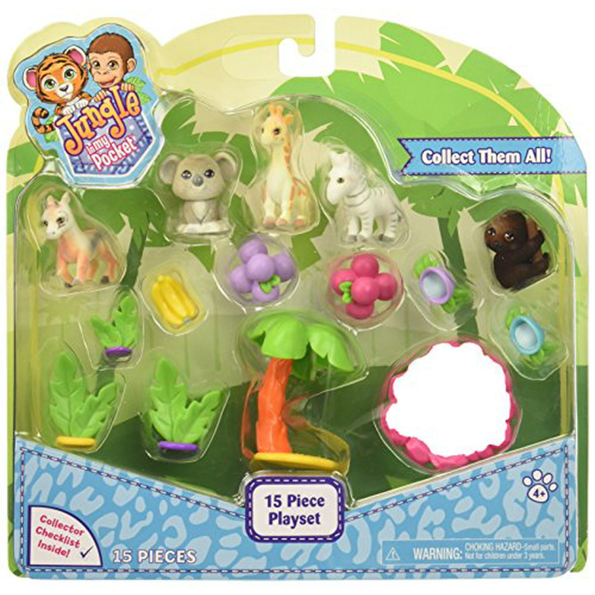 Just Play Jungle In My Pocket Figure Set 15 Pieces Walmart Canada