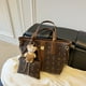 thumbnail image 2 of Bolso de compras de gran capacidad para mujer, bolsa de hombro grande con estampado retro de dibujos animados, estilo europeo y americano, 2025, 2 of 5
