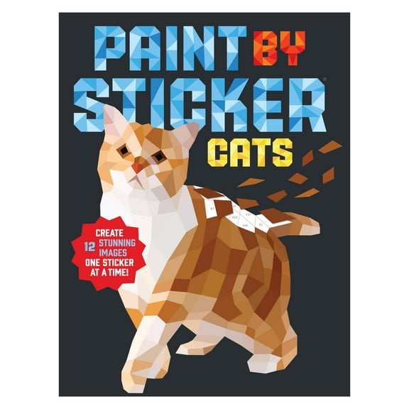 Workman Publishing Paint by Sticker Series, Cats