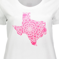 thumbnail image 4 of Inktastic Texas Silhouette Mandala Women's Plus Size T-Shirt, 4 of 5